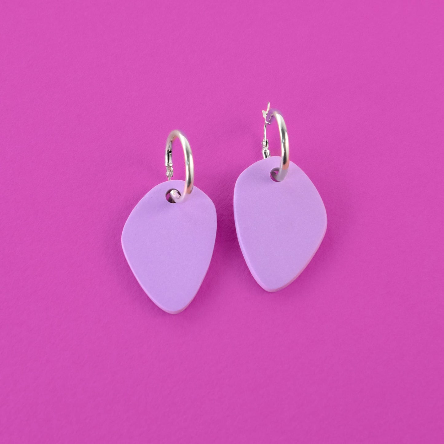 Organic shapes, artistic inspired, lightweight, dangly Calder inspired hoop earrings Calder #color_lavender