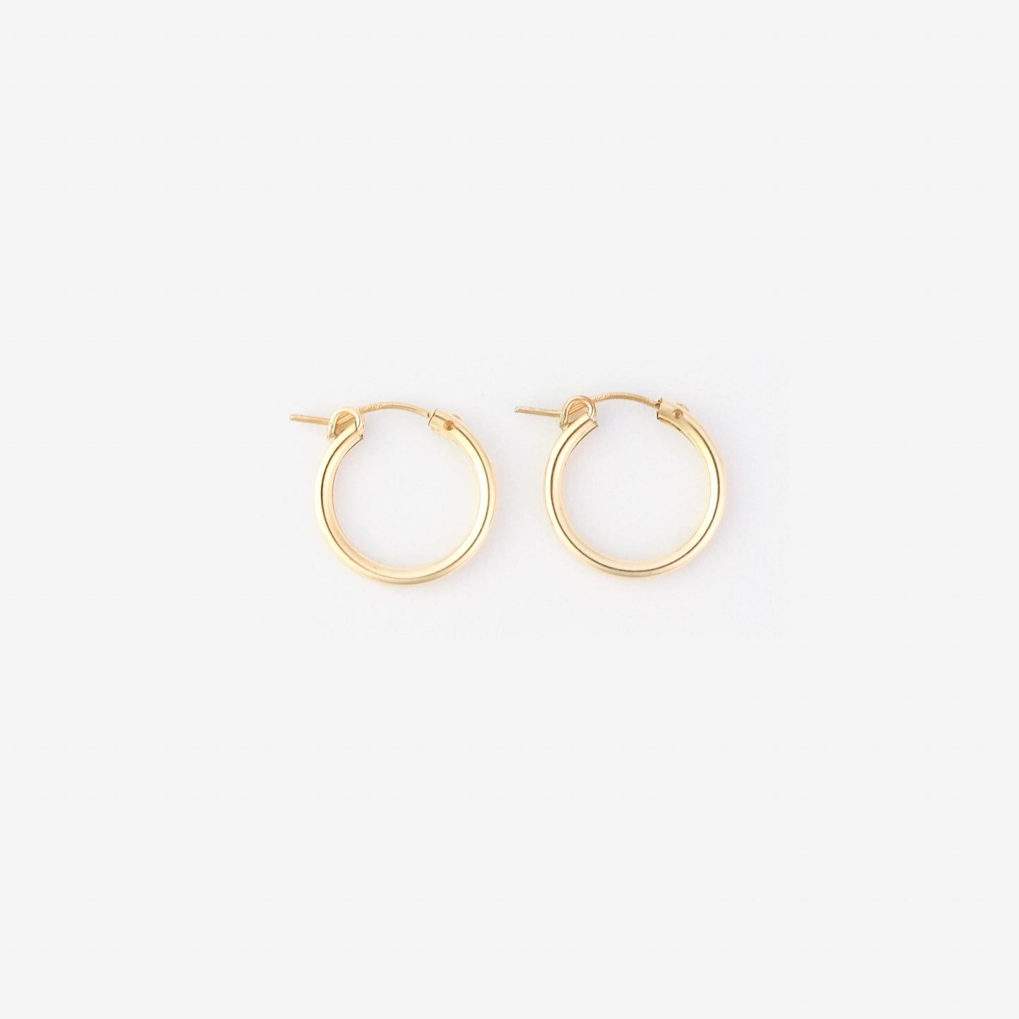 18mm 14k Gold-filled swappable mix and match hoop charm earrings