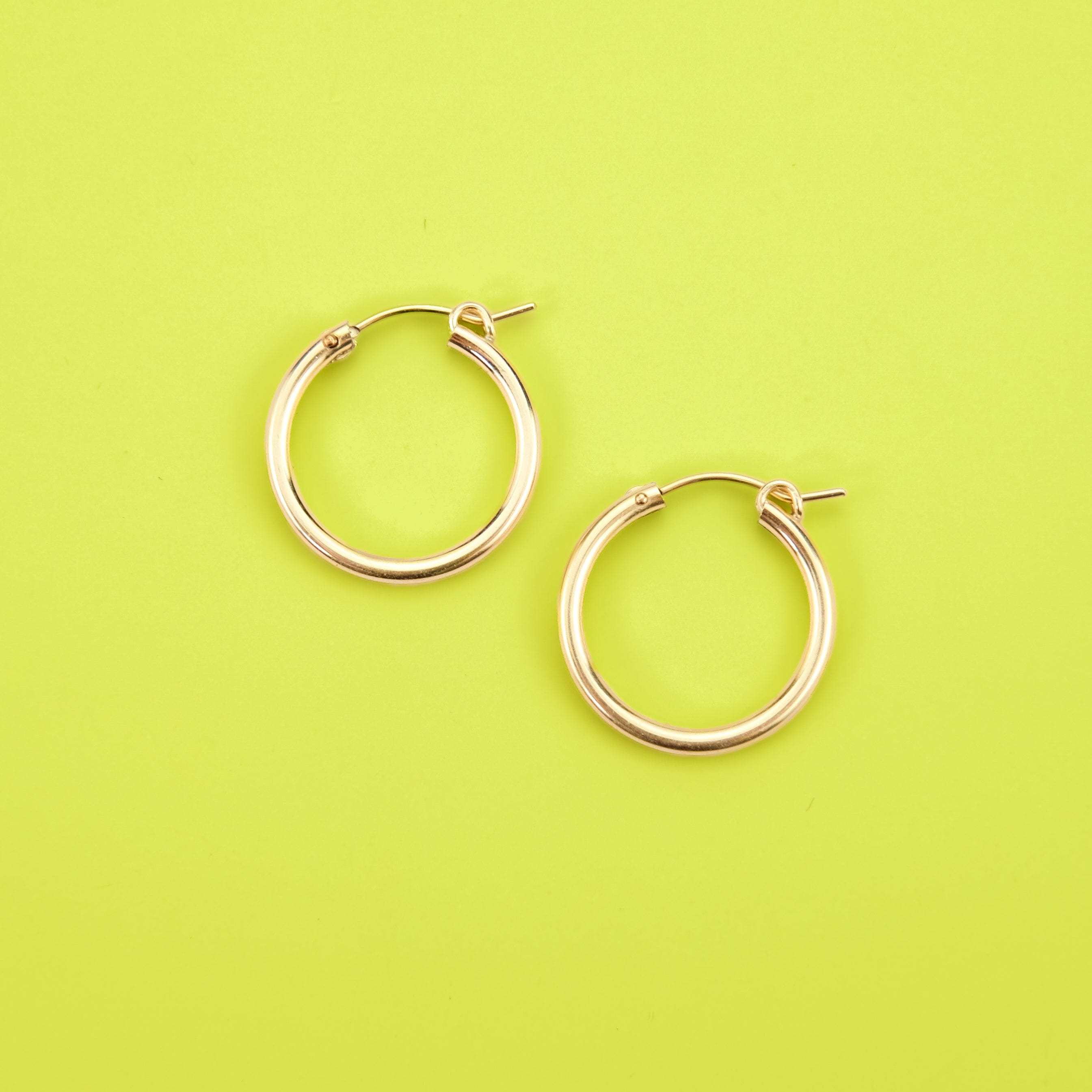 14k Gold-filled swappable mix and match hoop charm earrings