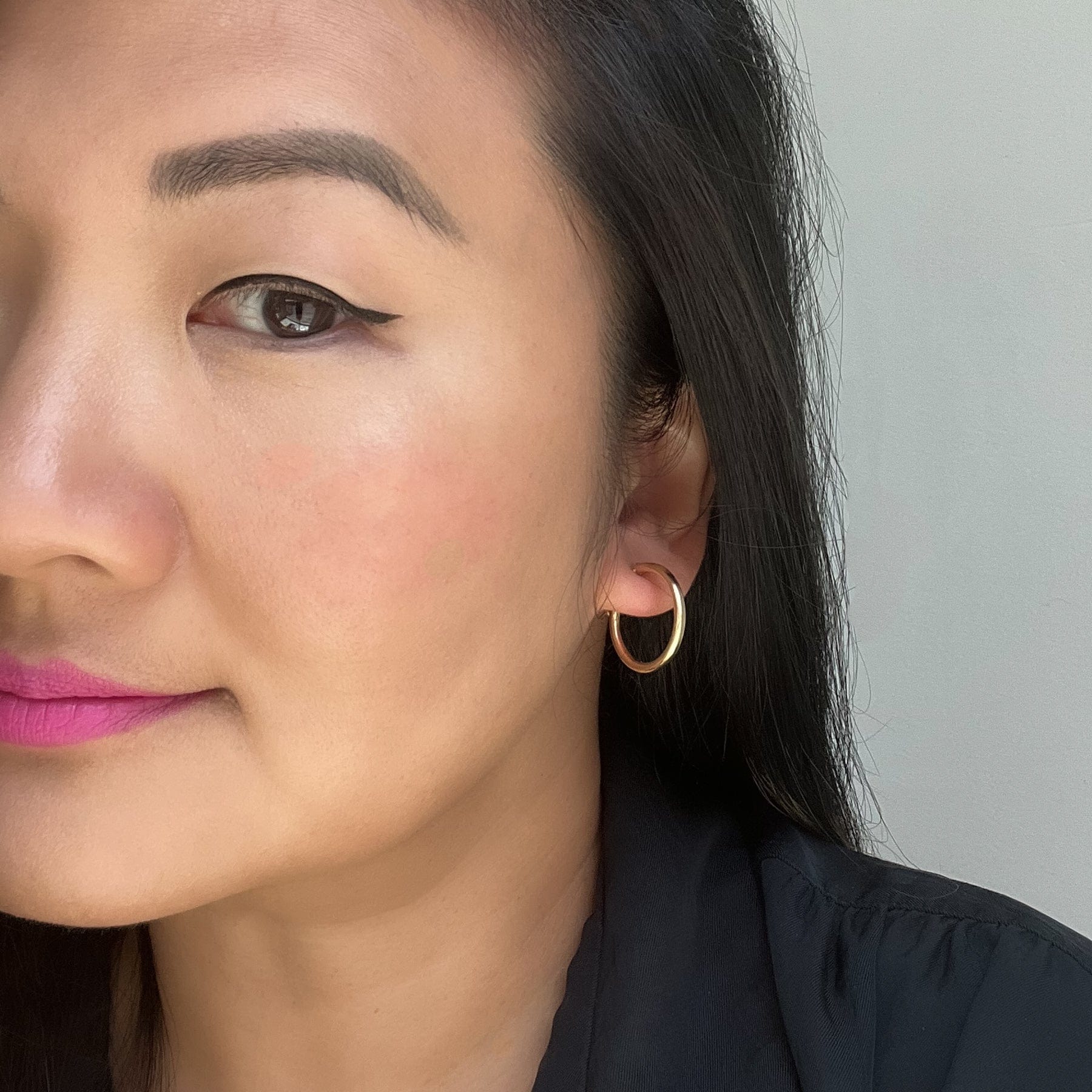 14k Gold-filled swappable mix and match hoop charm earrings