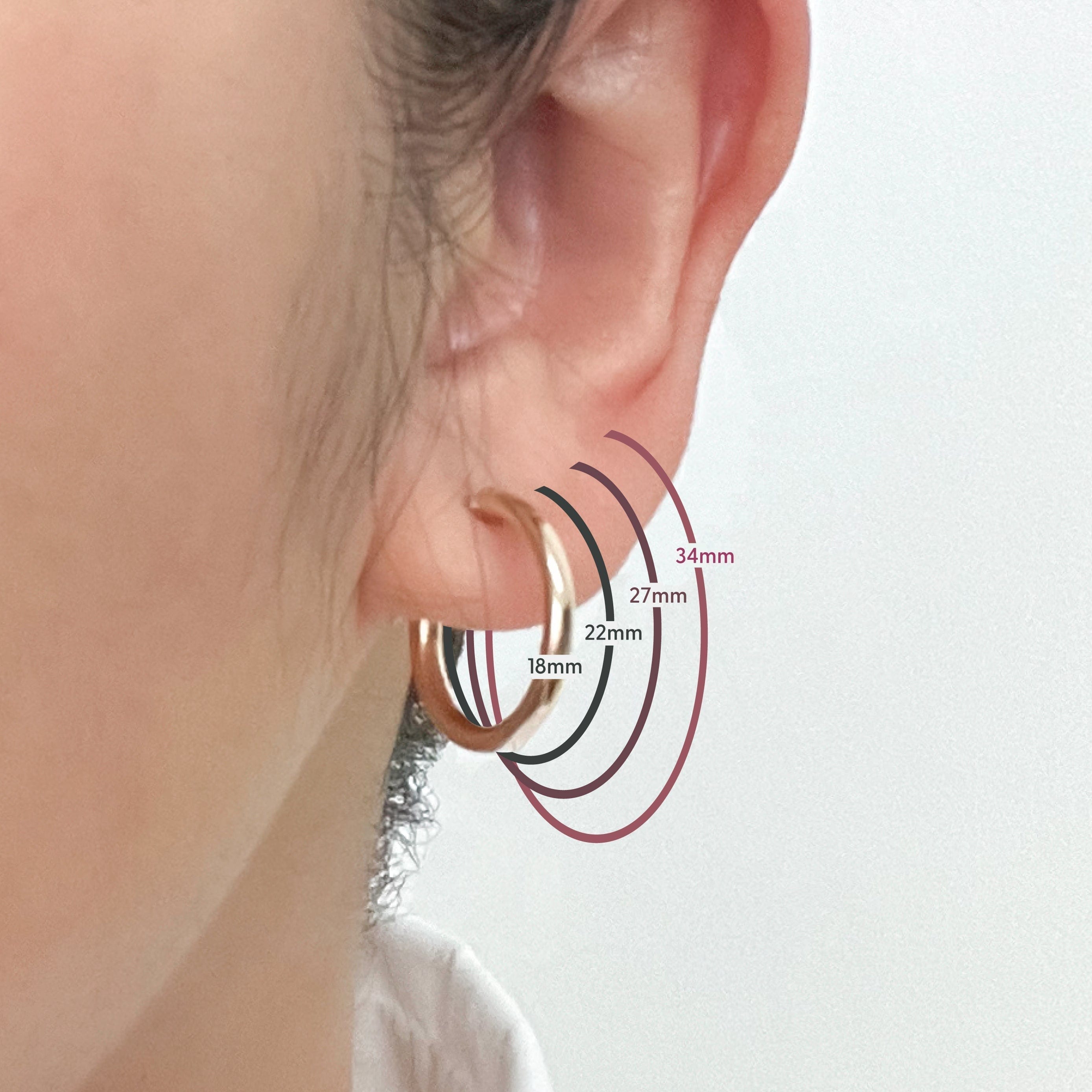 14k Gold-filled swappable mix and match hoop charm earrings