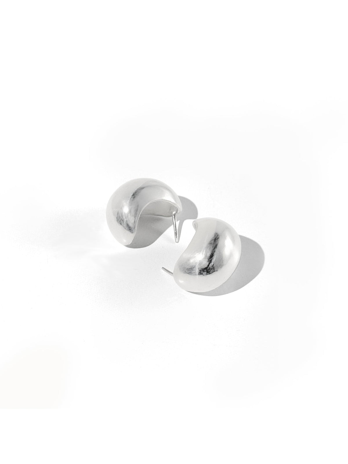 Chunky Huggie Earrings