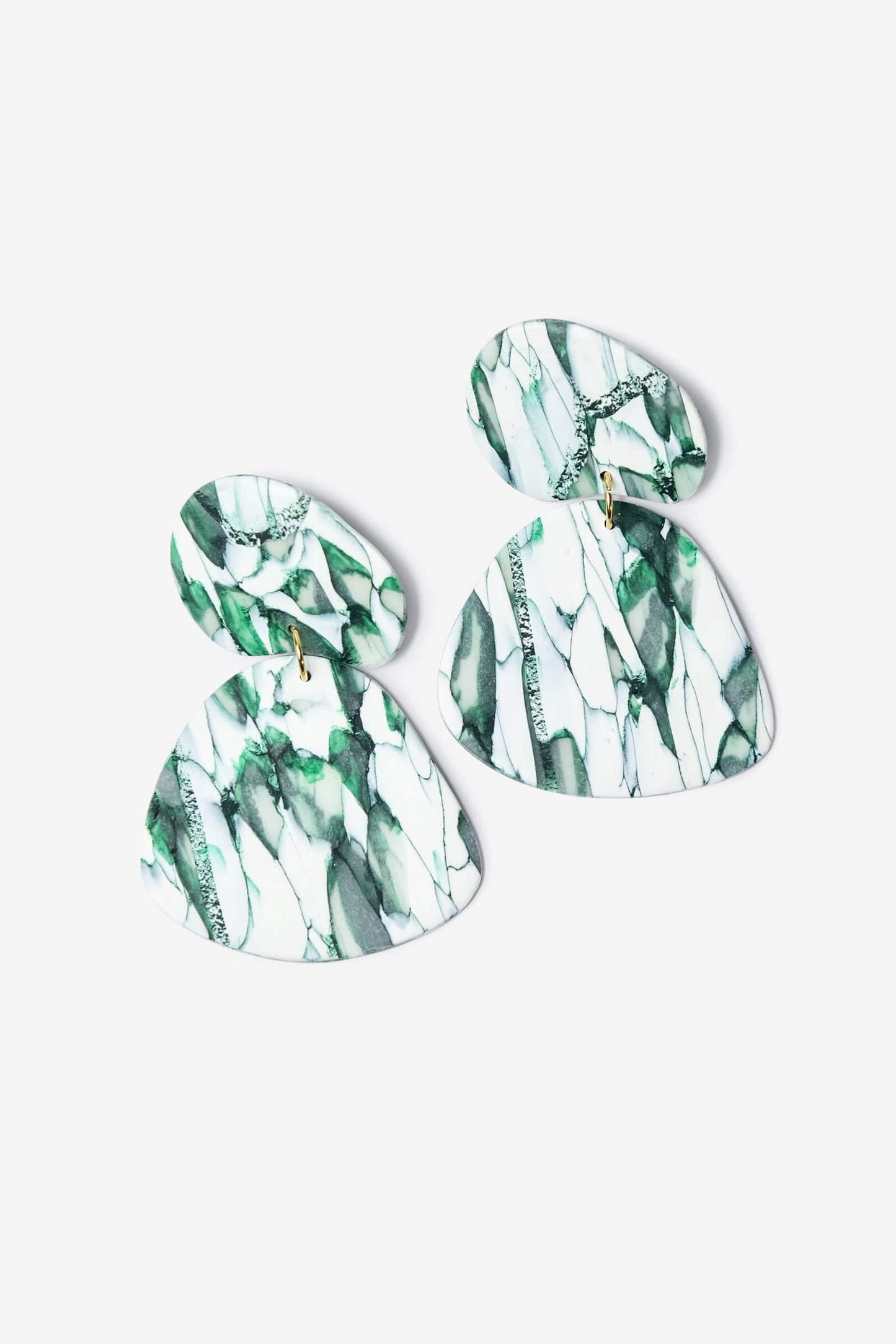 Gaia dangly statement earrings