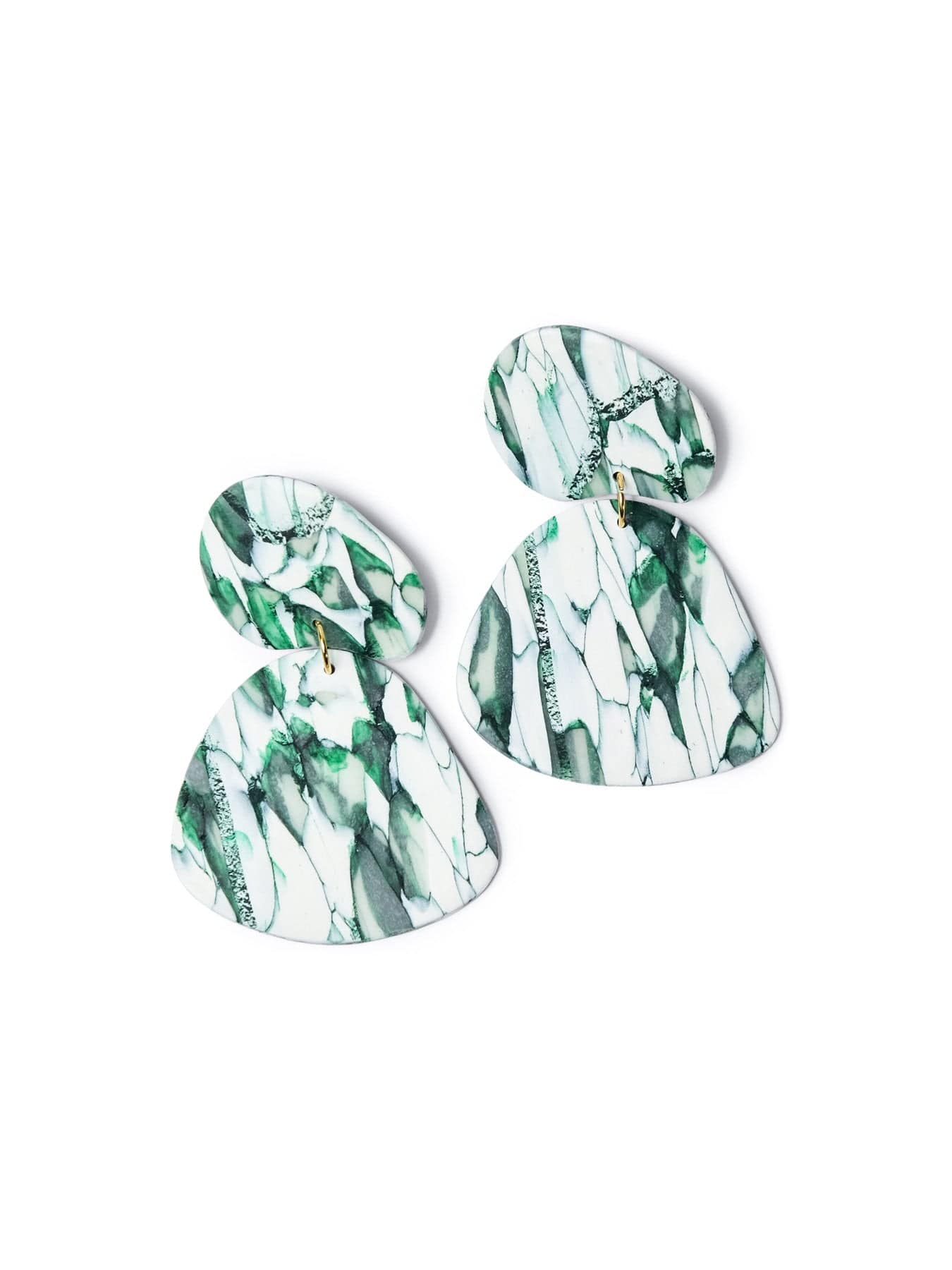 Gaia dangly statement earrings