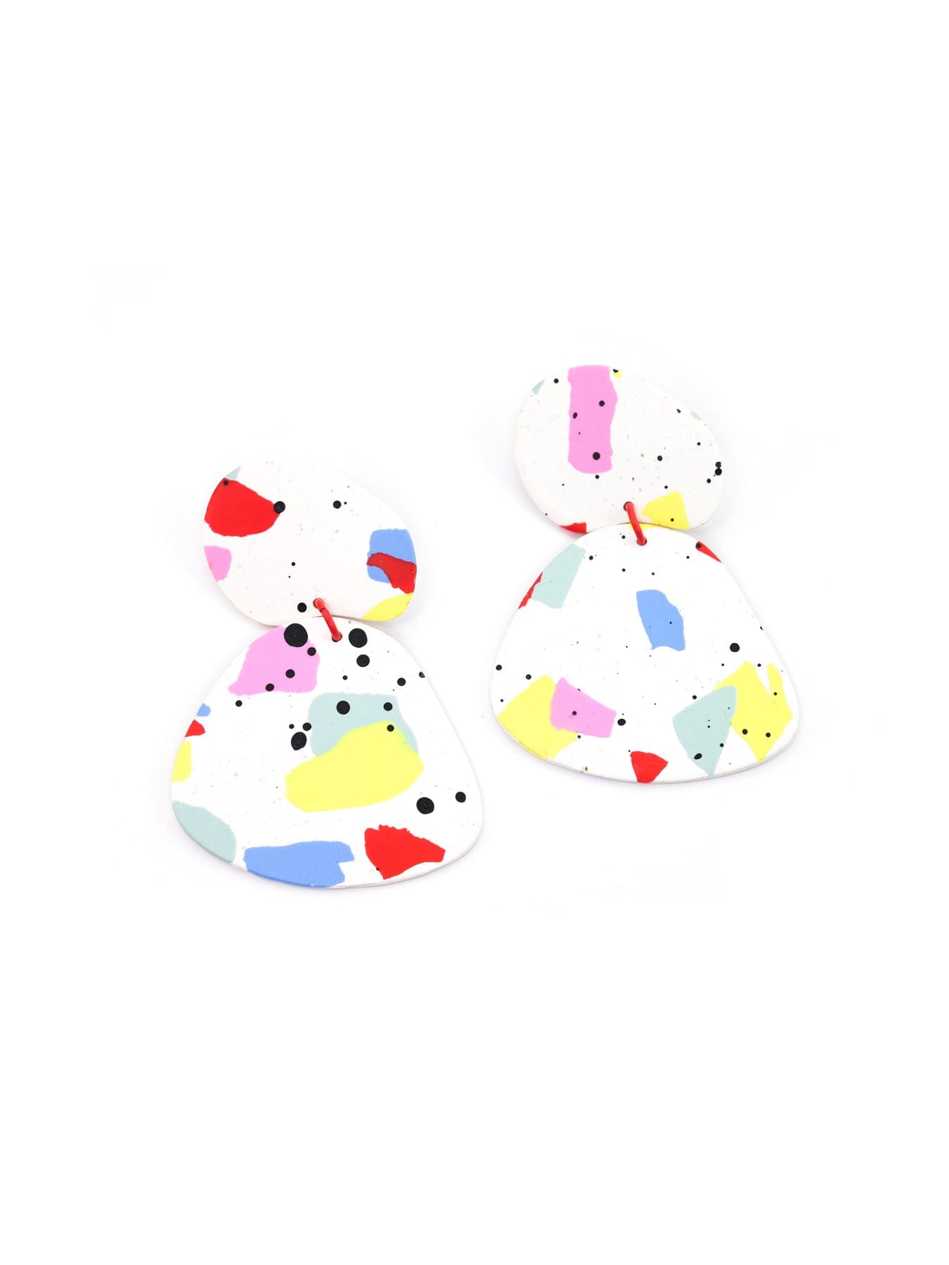 Gaia dangly statement earrings