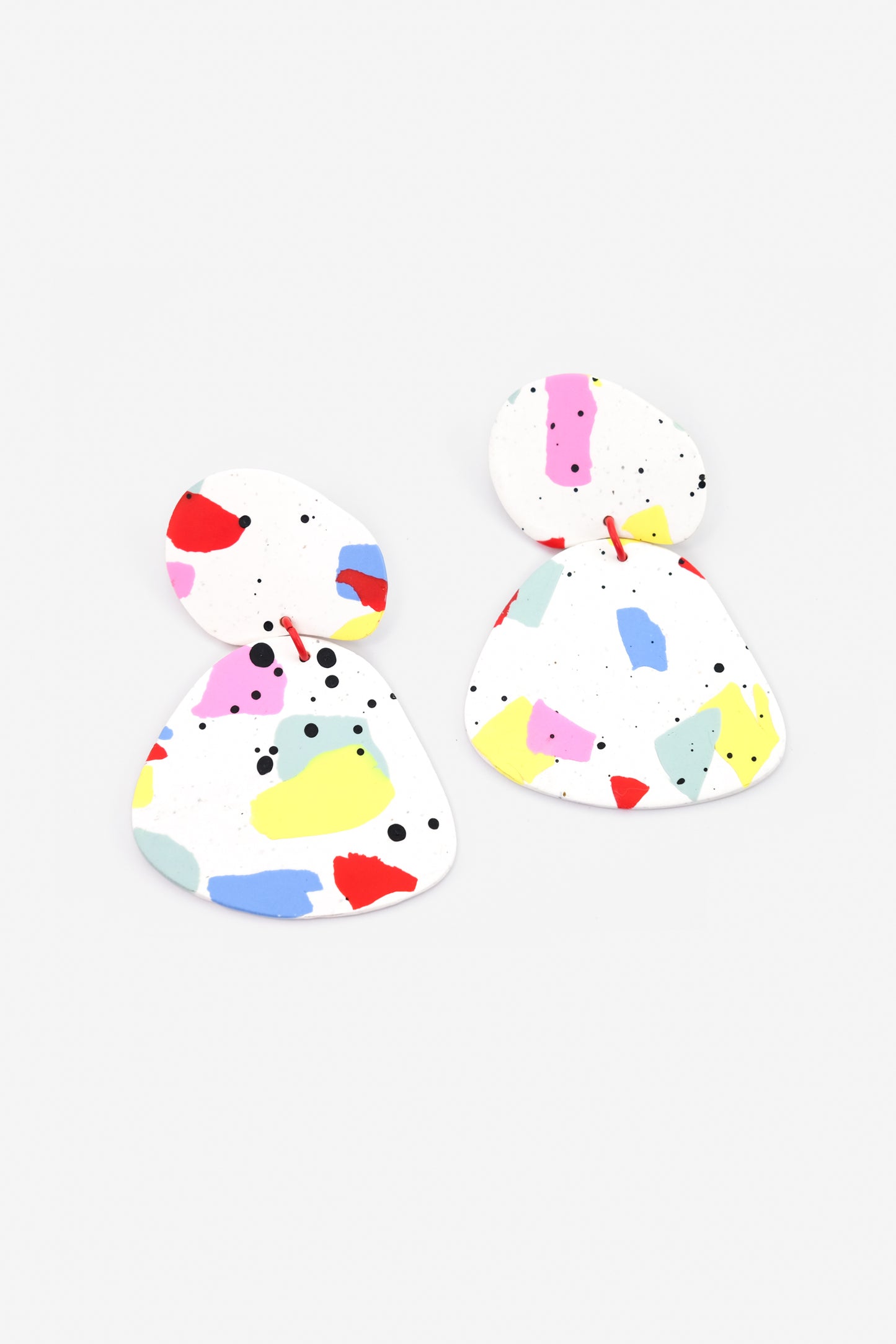 Gaia dangly statement earrings