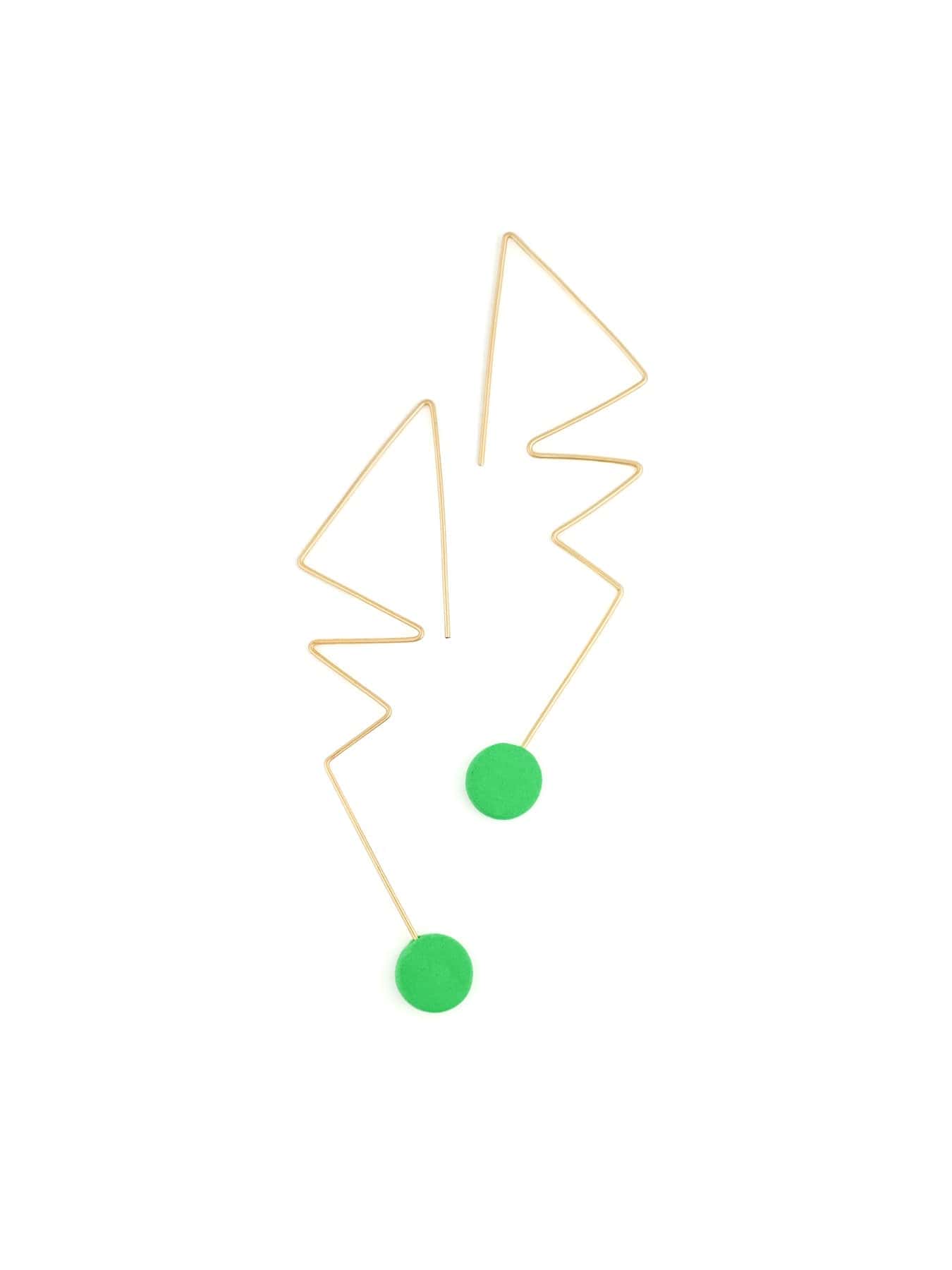 Kandinsky no. 1 dangly earrings