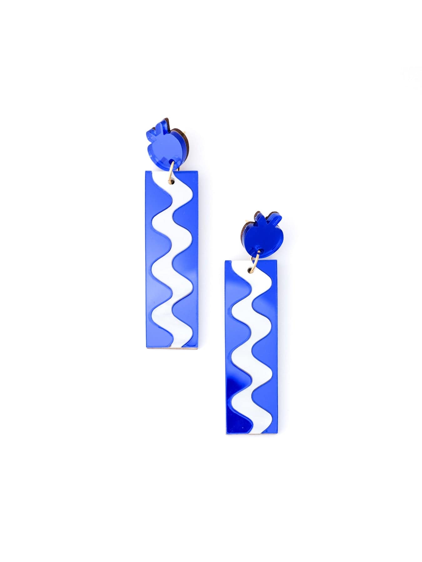 Matisse Wave dangly earrings