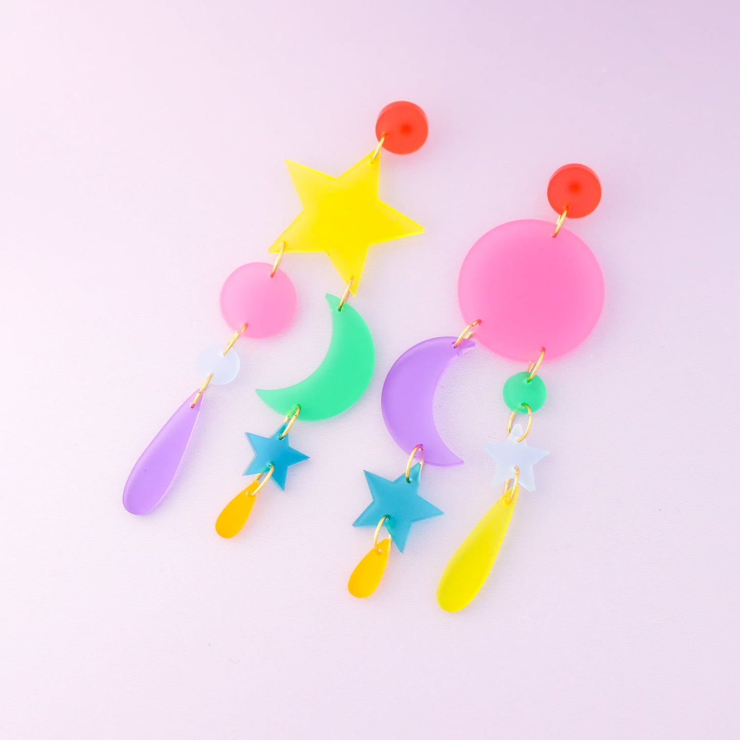Stella celestial dangly earrings