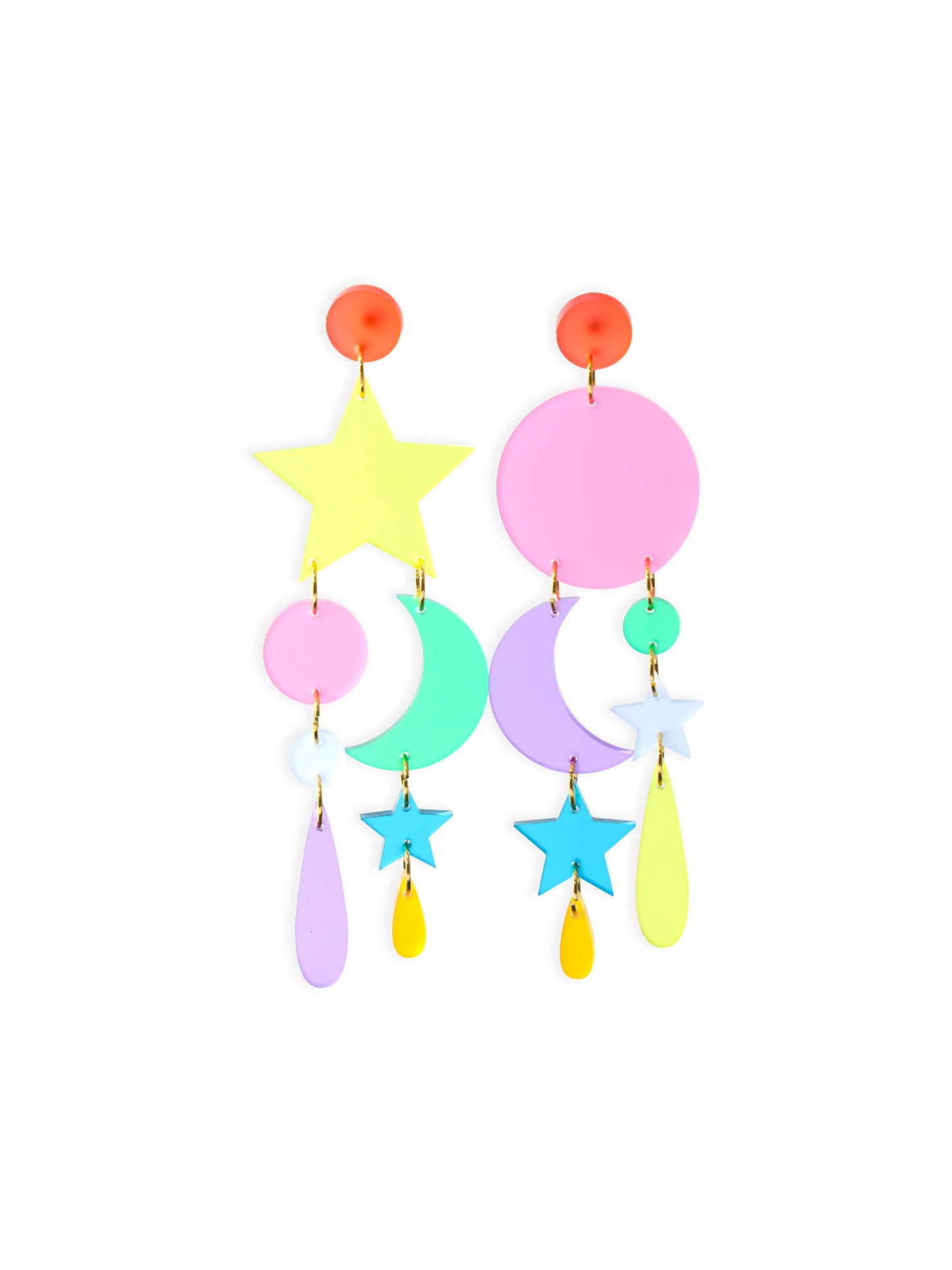 Stella celestial dangly earrings