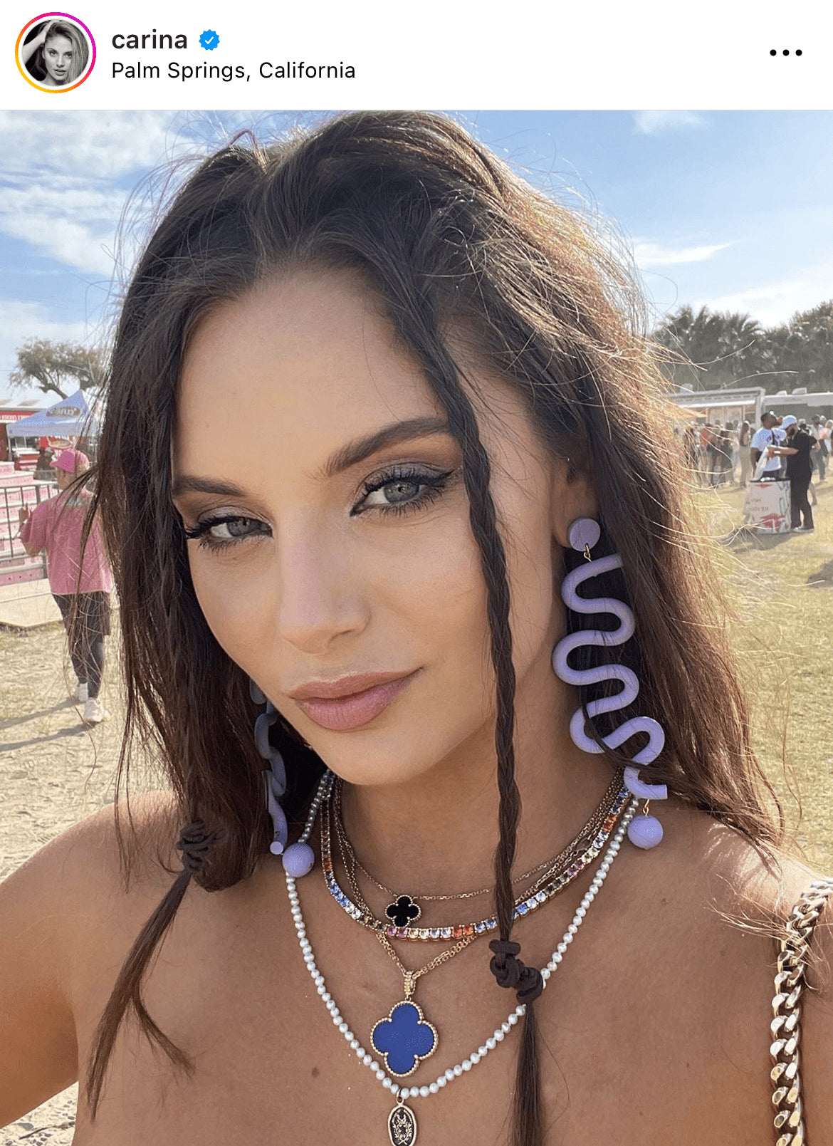 Tube Squiggles Dangly Funky Statement Earrings  in lavender purple #color_lavender