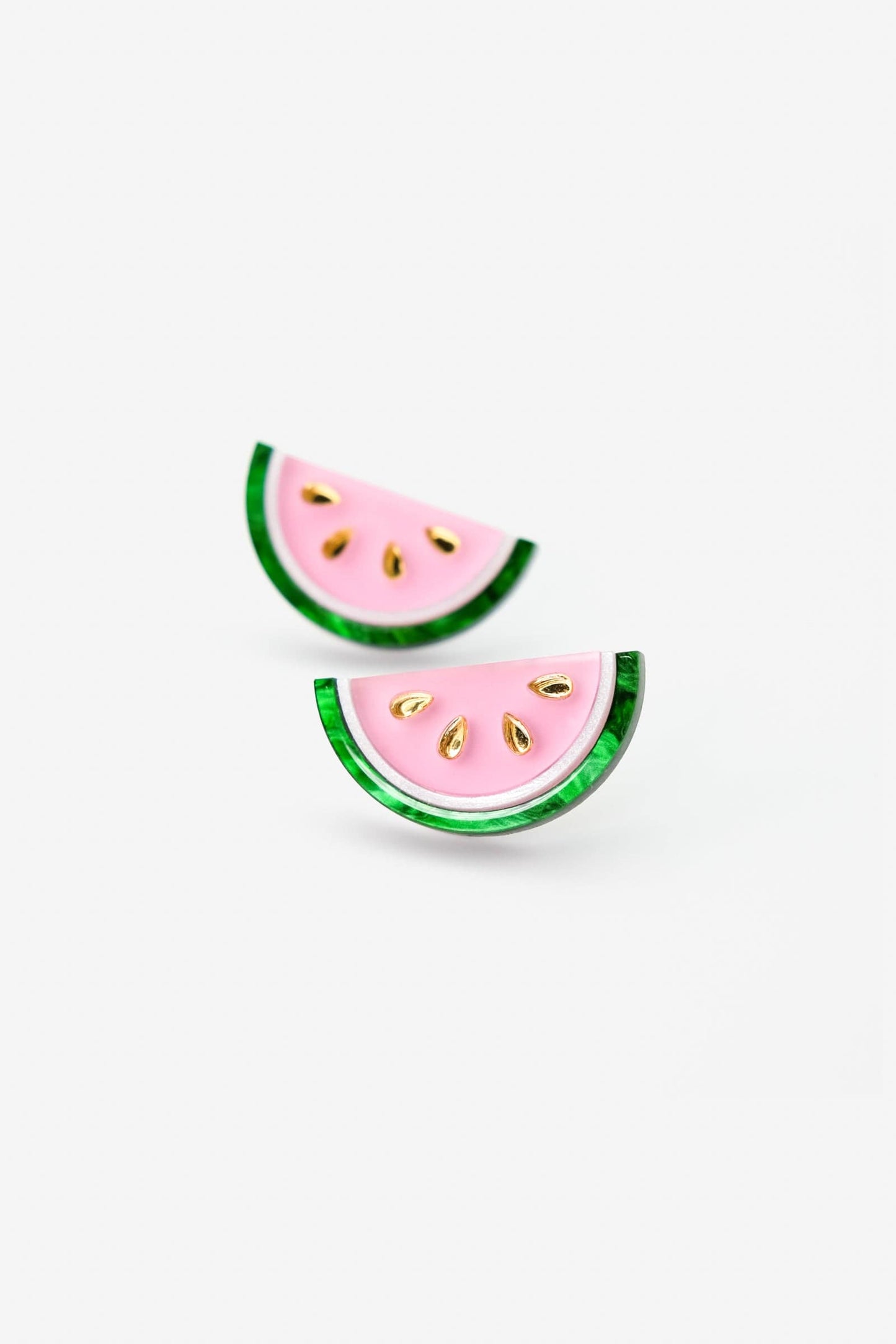 Watermelon Slice stud earrings