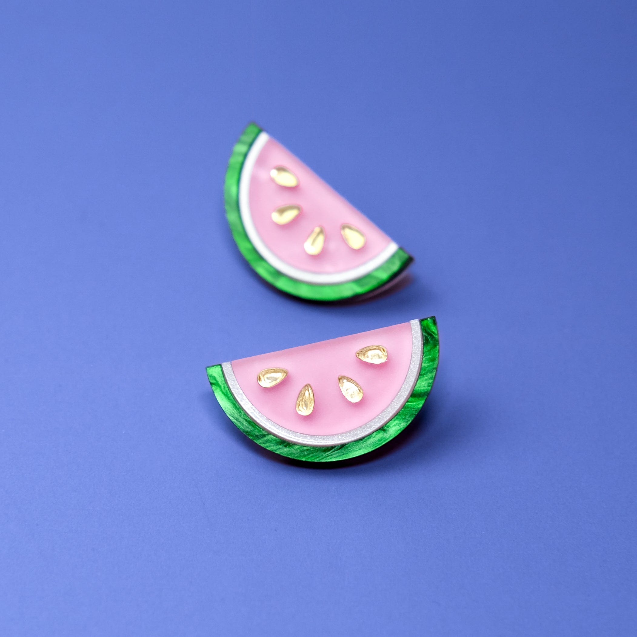 Watermelon Slice stud earrings