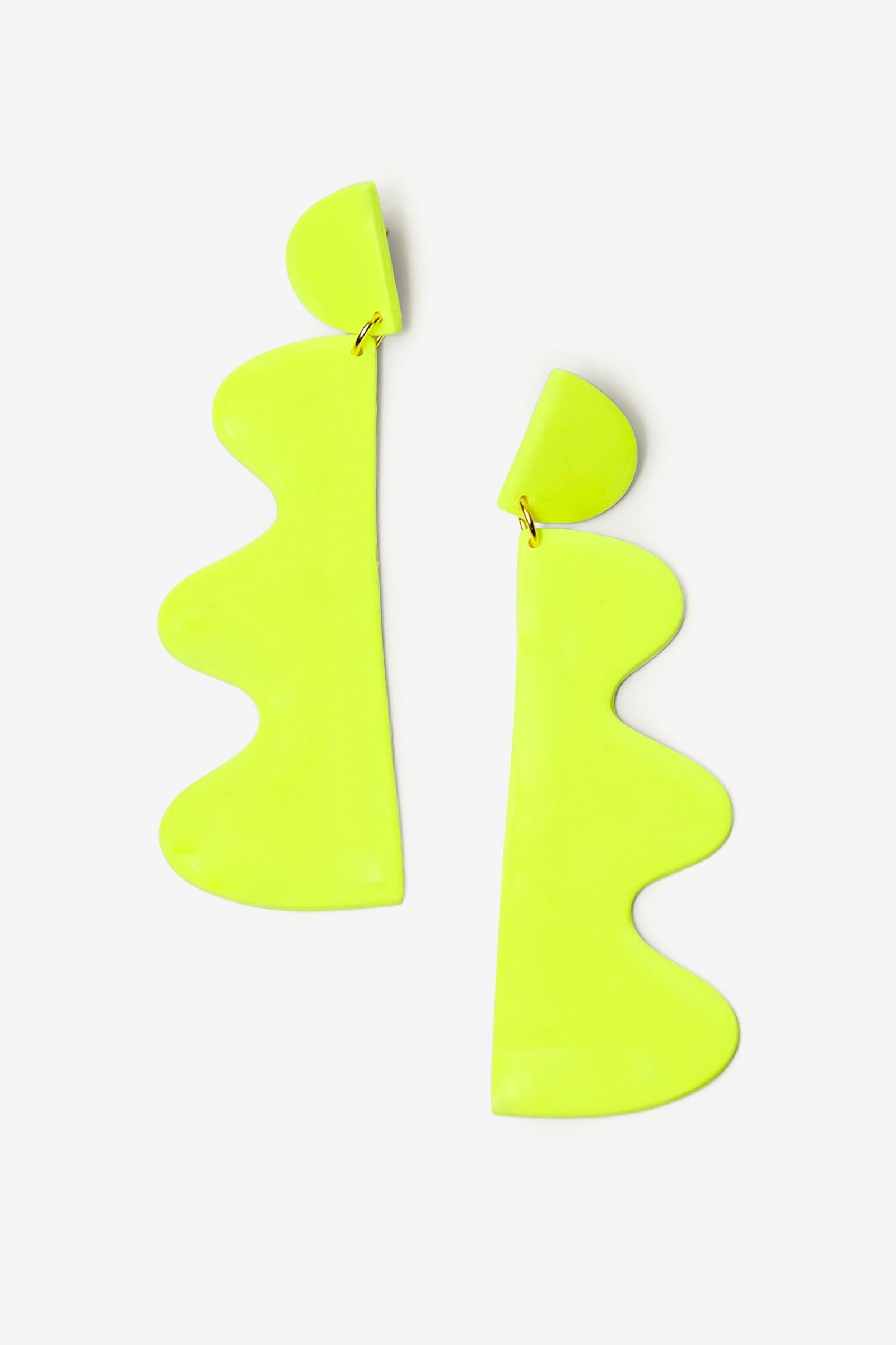 XL Wiggles dangly statement earrings