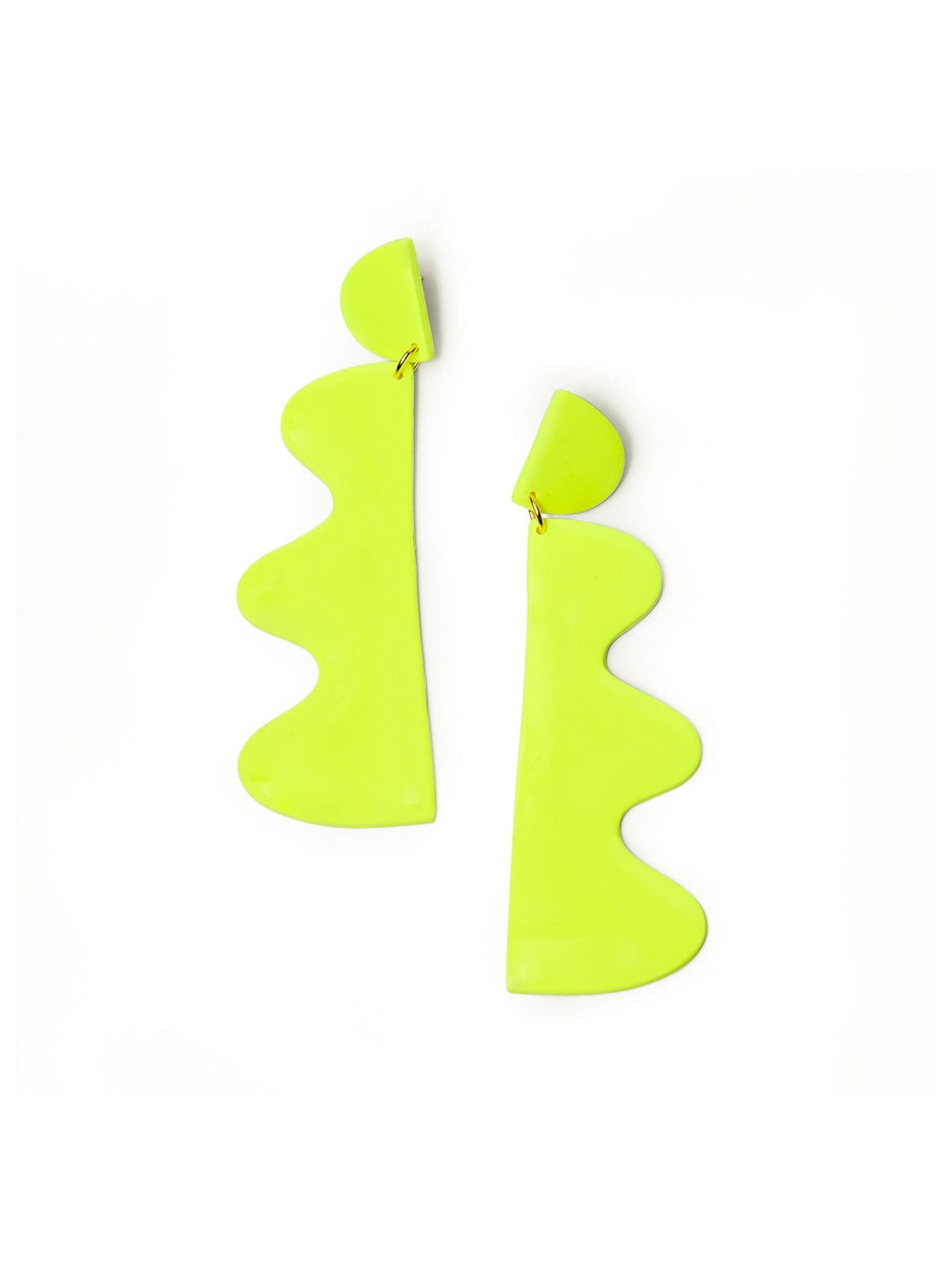 XL Wiggles dangly statement earrings